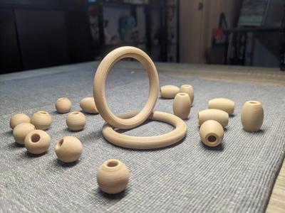 Macrame Rings & Beads