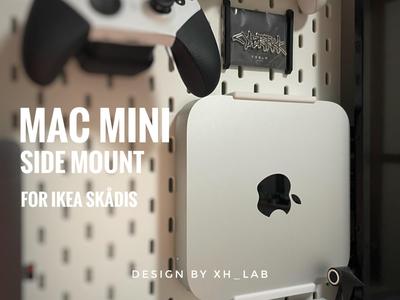 IKEA SKADIS Mac Mini Side Mount