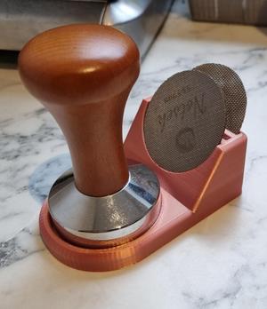 Sage or Breville 54m Tamper and Puck Screen Holder