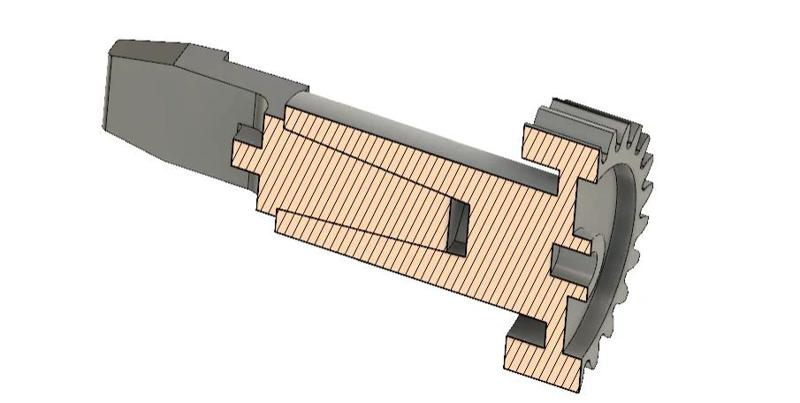 gear+arm for ecovacs Deebot 2piece   