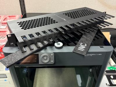 1U Cable Manager | Full 19 inch