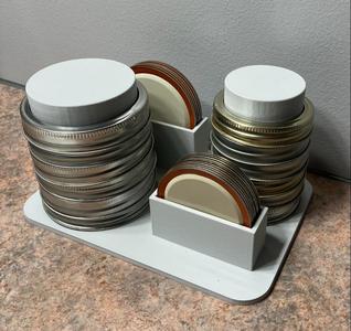 Mason Jar Lid Organizer - Multisize