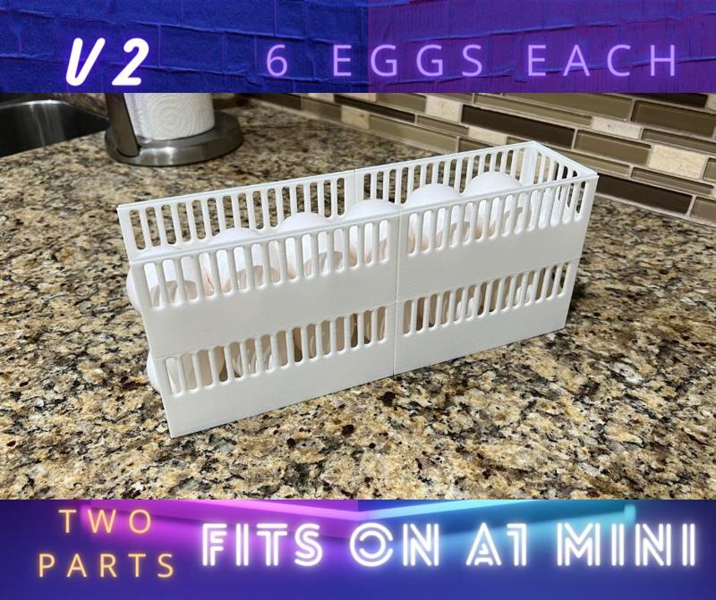 Longer Stackable Egg Dispenser