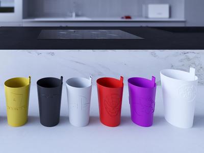 Glass / Cup with Straw (Pipette) 