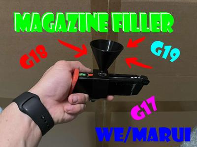 Airsoft Glock 17/18/19 WE magazine filler, Marui