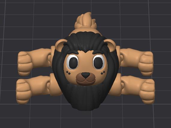 Cute Little Lion Flexi