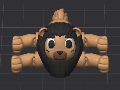 Cute Little Lion Flexi
