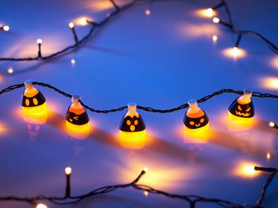 Cute Candy Corn String Fairy Lights
