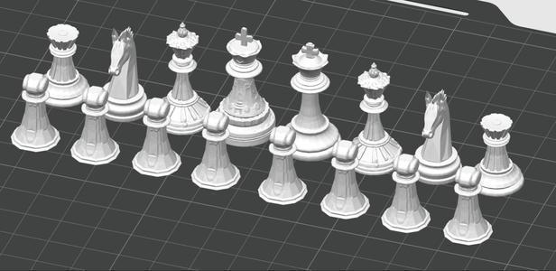 Chess figure set
