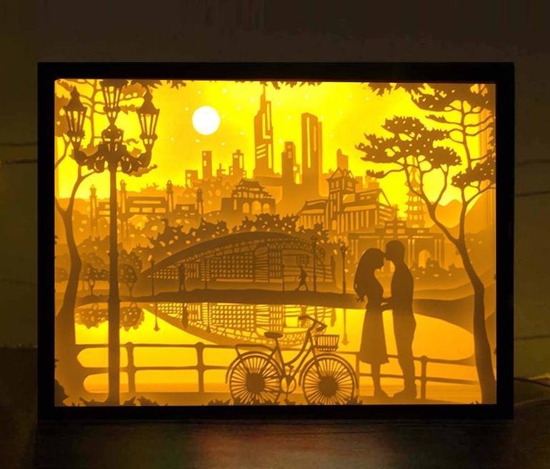 Valentine in Lakeside lightbox