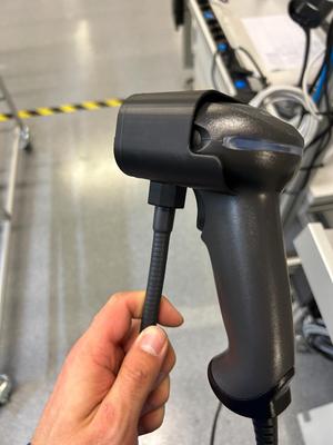 Handheld Barcode Scanner Holder - Can be replaced with original holder/mounted on extruded profiles