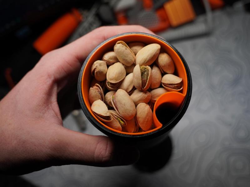 On The Go Pistachio Cup (With Threaded Lid)