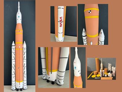Artemis 1:100 approximately 1m tall