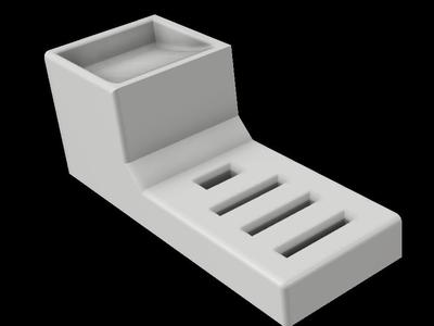 Inside Desk Card Holder