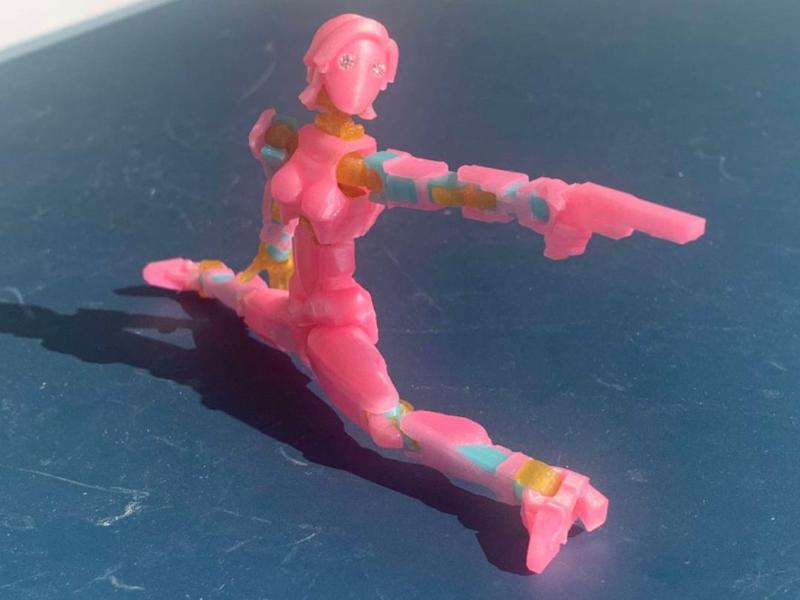 Female Dummy 13 Head Short hair