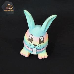 Print In Place Egg Bunny