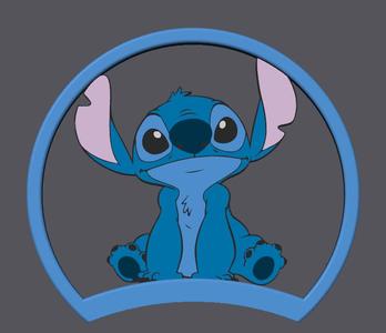 Stitch Disney Ears for 5 magnet modular headband