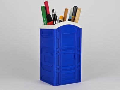 Porta Potty Pen Holder