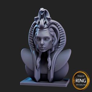 Stylized  Egyptian Statue