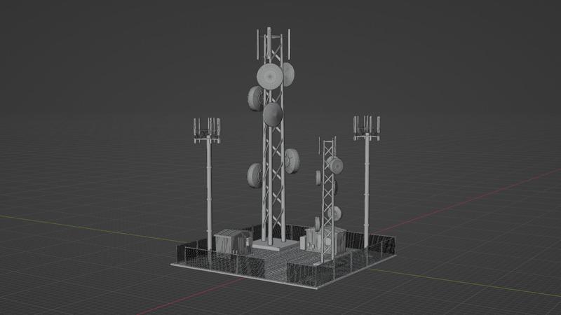 Cell Tower - 3D Print Model