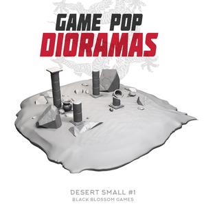 DRM002 Desert S1 Diorama :: Game Pop Dioramas :: Black Blossom Games