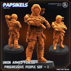 UNION PROGRESSIVE PEOPLES SPECIAL OPERATION FORCES SET 1