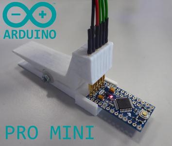 Arduino Pro Mini - Clip for flashing