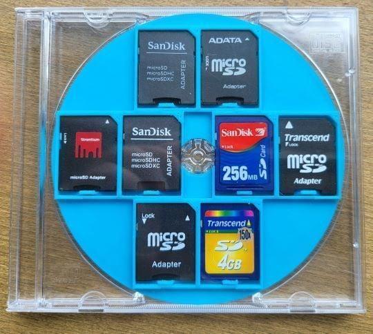 SD+MicroSD on CD