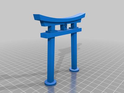 Miniature Japanese Torii