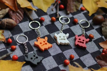 Suprised Ghost Keychain | Autumn Series | Halloween