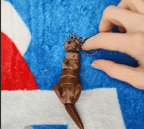 Otter Keychain