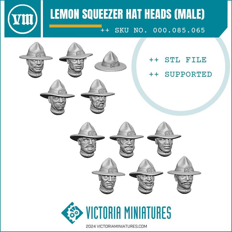 Lemon Squeezer Hat Heads Male