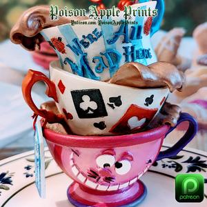 Alice In Wonderland Teacups