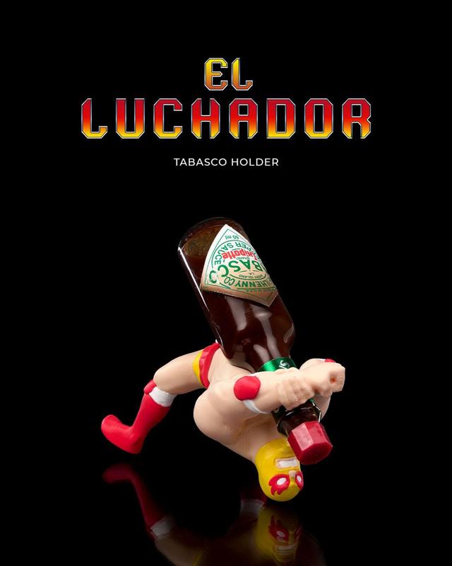 El Luchador Tabasco Holder