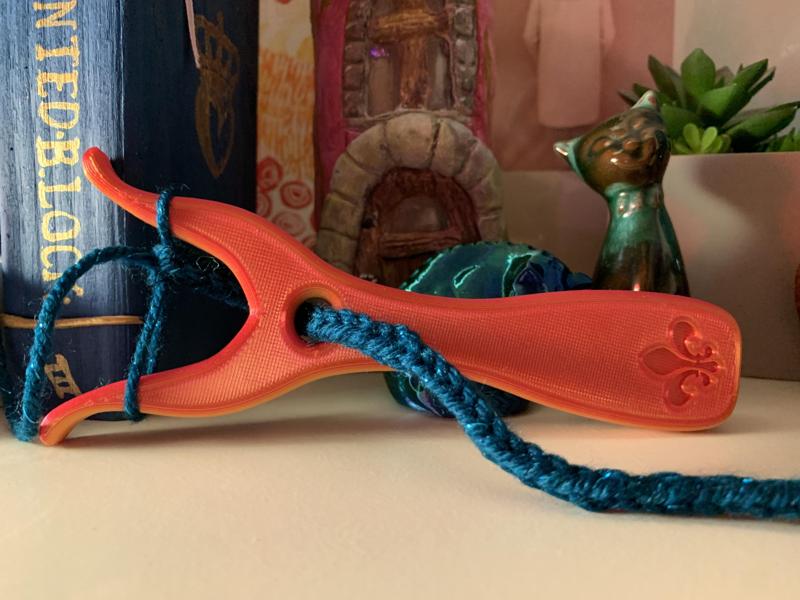 Fleur de Lucet (knitting fork, cordmaking tool)