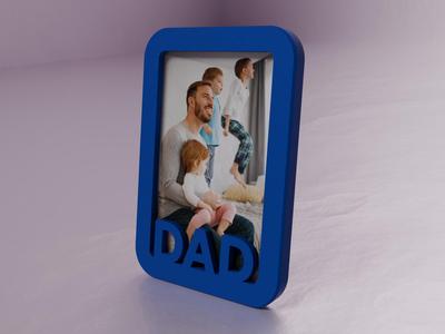 Dad Father's Day Photo Frame
