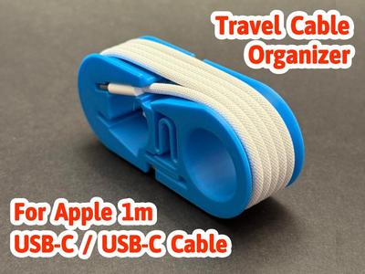 Apple USB-C to USB-C Iphone Travel Cable Organizer