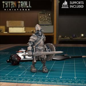 Skeleton Warrior 06 [Pre-Supported]