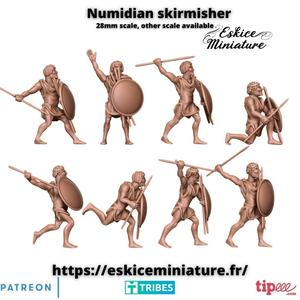 Numidian skirmisher - 28mm