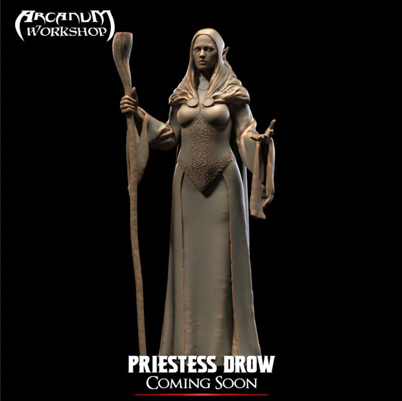Drow Statue ( Decor Element)