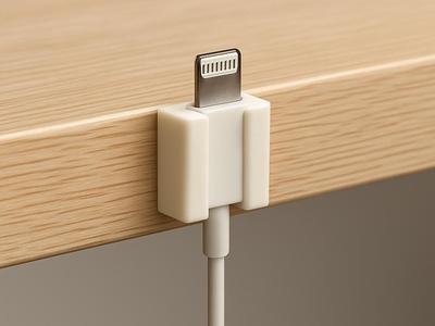 Apple Lightning Cable Holder