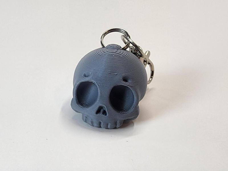 Chibi Skull Keychain – Cute Meets Creepy