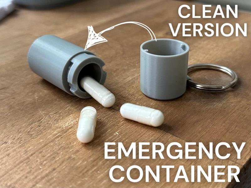 Mini Capsule Container (Clean Version)