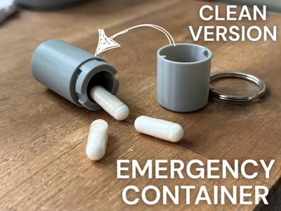 Mini Capsule Container (Clean Version)