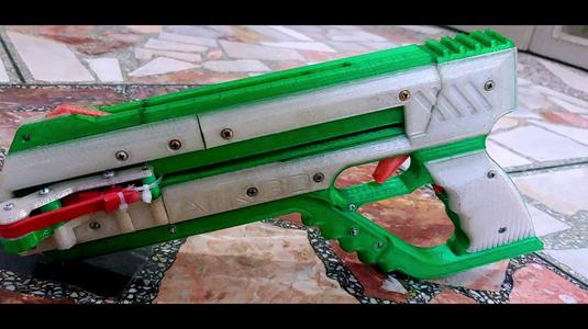 UPGRADING 3D PRINTED SLINGSHOT GUN V2