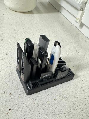 USB SD and MicroSD holder