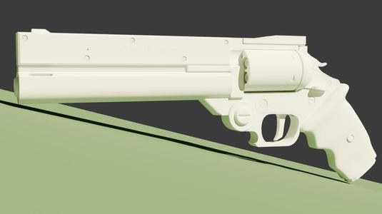 Trigun Revolver AGL .45 with mechanical parts