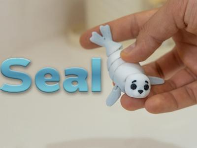 Hansi the seal – Articulated & keychain
