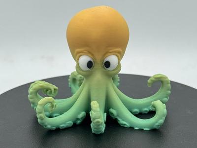 Fish Tank Series - Cute Octopus
