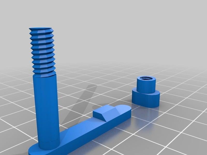 Airsoft M4-AR15 magazine catch/release